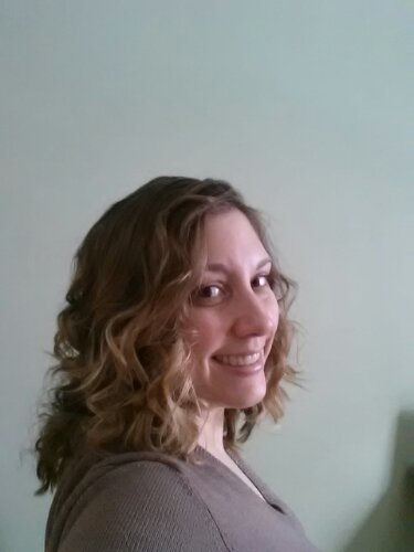 Showing off the waves from my new wand